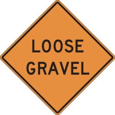 Accuform RIGID CONSTRUCT ION SIGN LOOSE GRAVEL FRK201HP